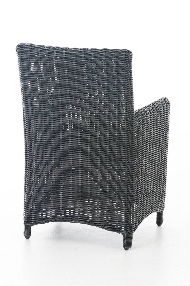 Stuhl Fontana / Sankt Marlo Eisengrau 5mm schwarz