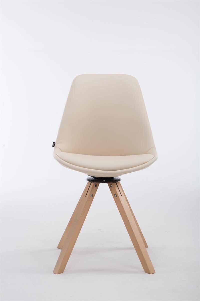 Besucherstuhl Calais Drehbar Natura Square creme