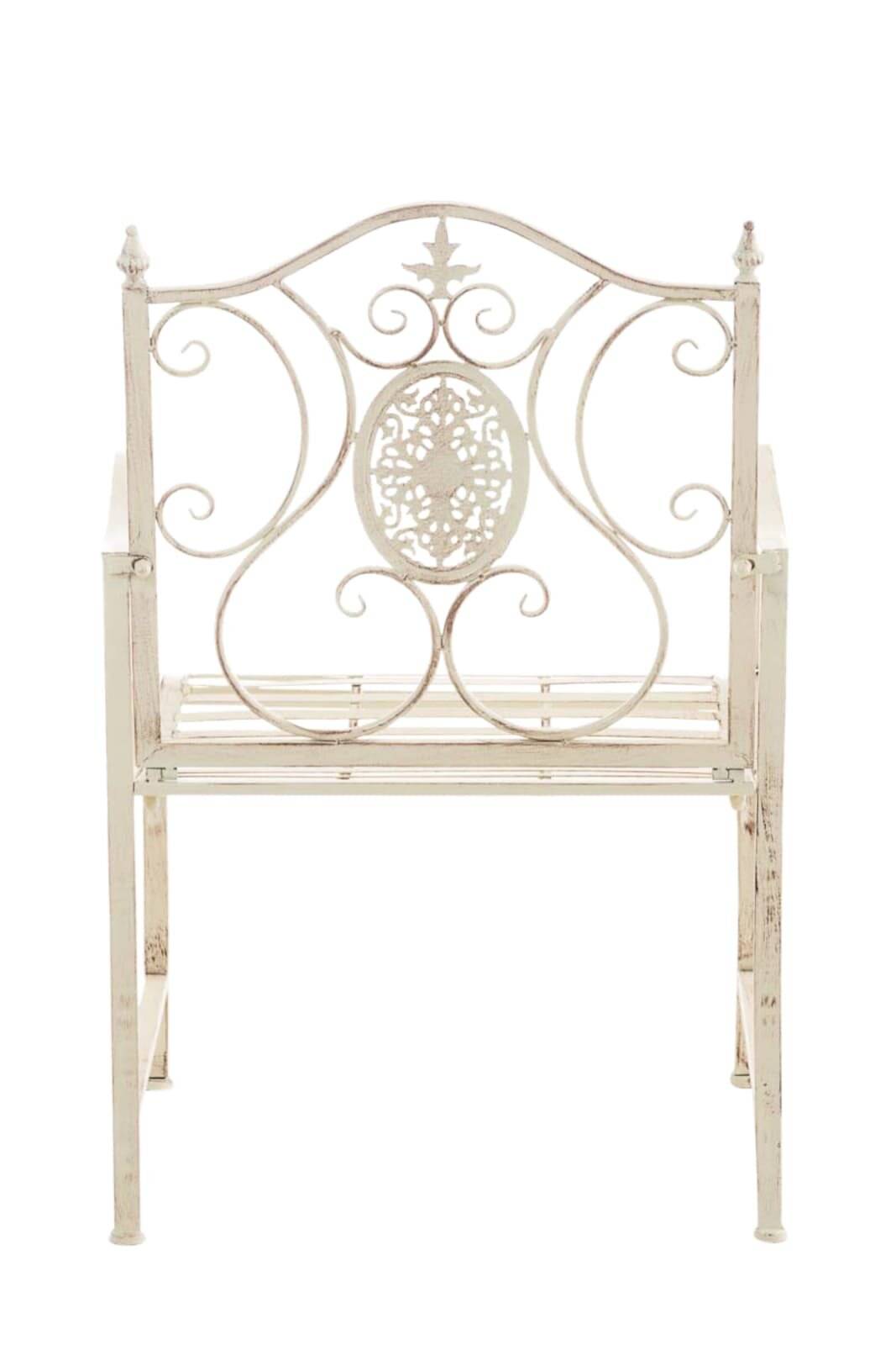2er Set Gartenstühle Punjab antik-creme