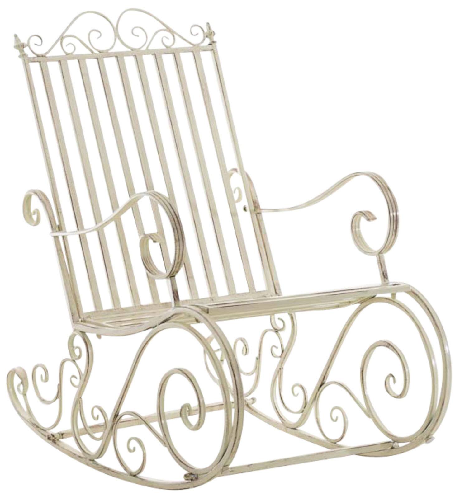 2er Set Schaukelstühle Smilla antik-creme