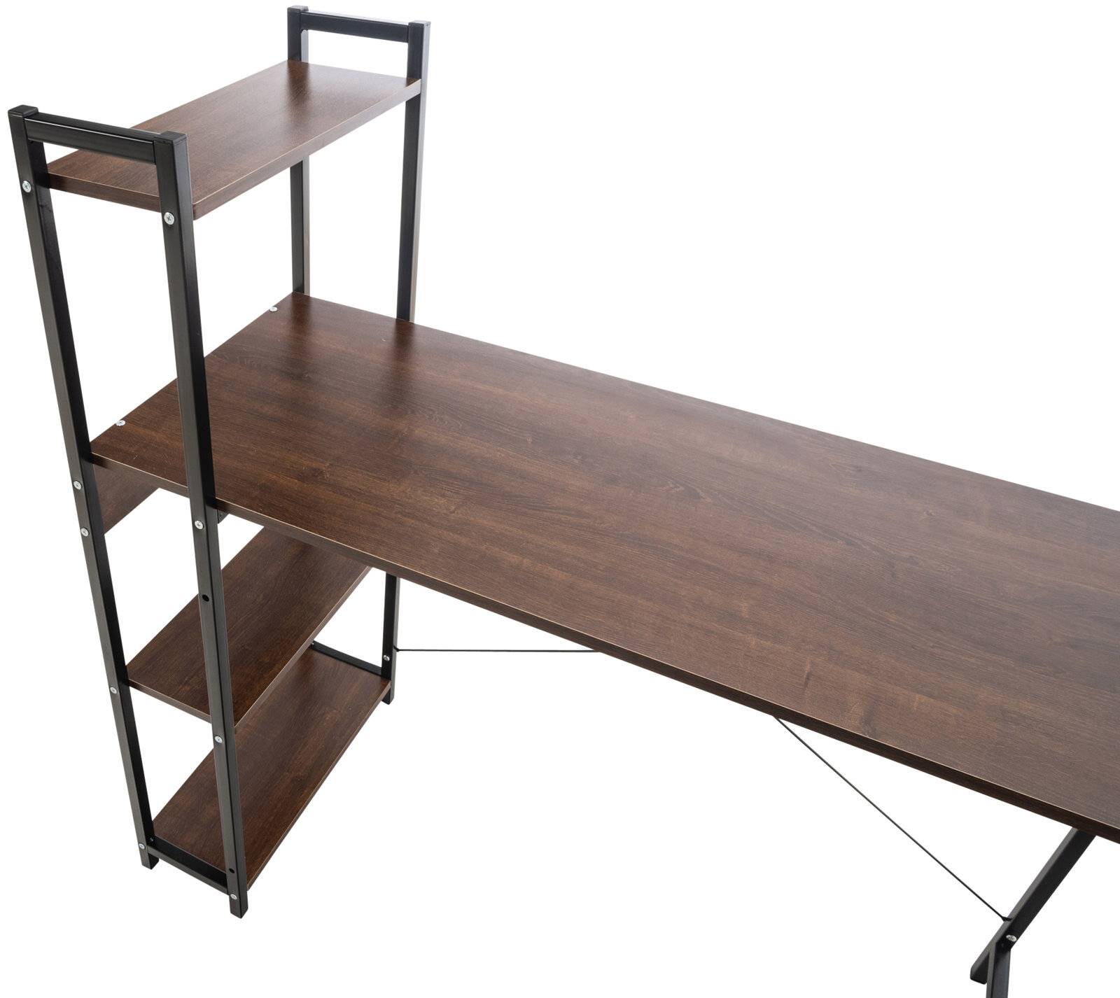 Schreibtisch Poe walnuss