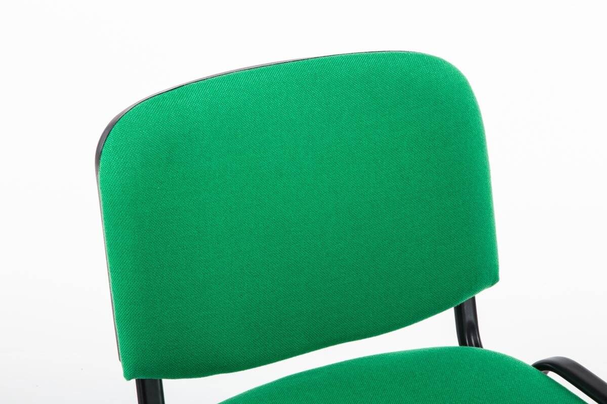 Besucherstuhl Ken V2 Stoff grün