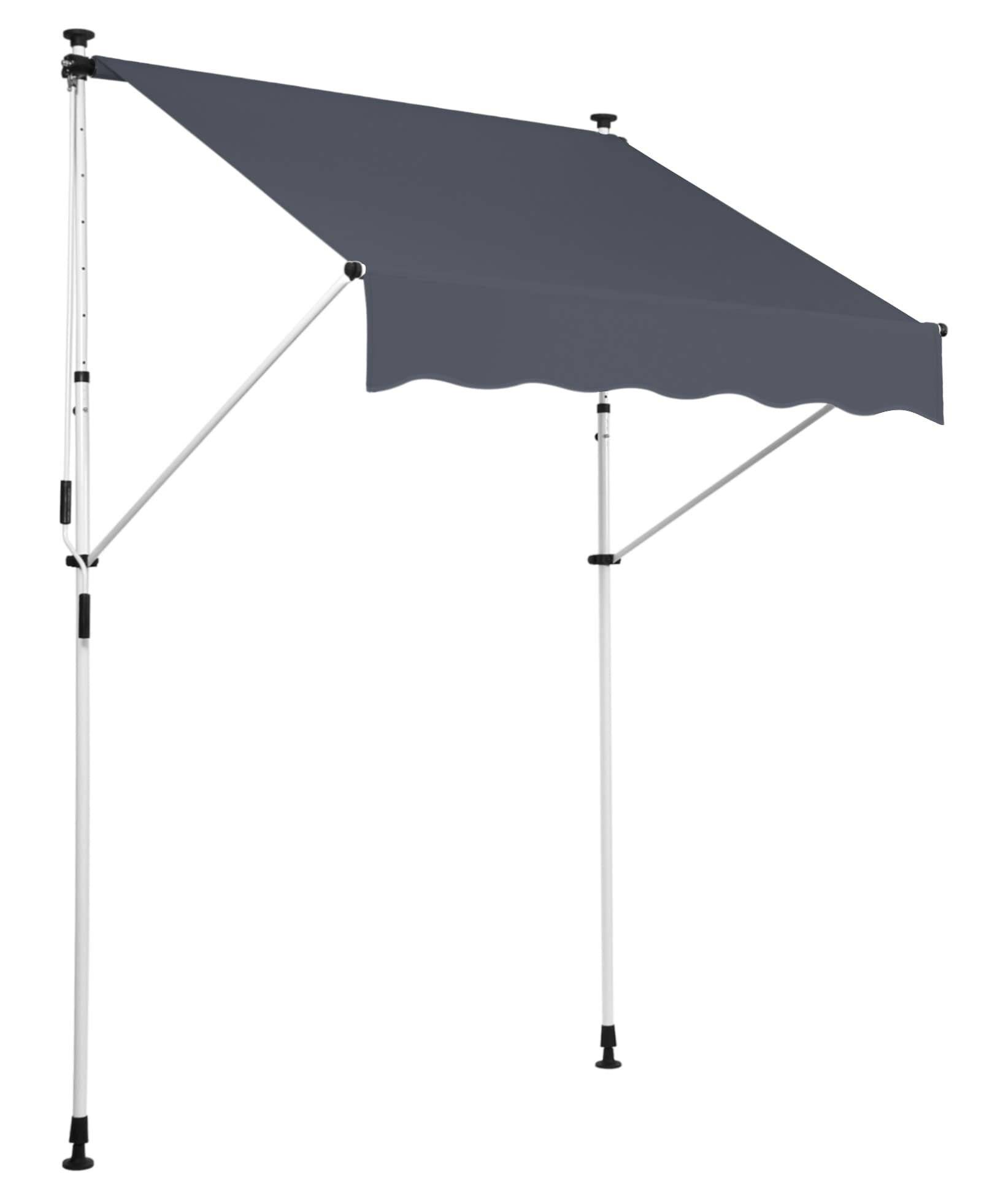 Klemmmarkise Westerly 350x120 cm anthrazit