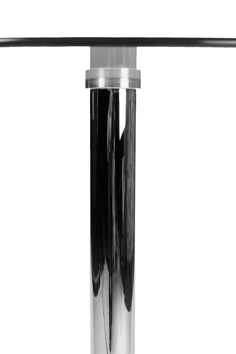 Glastisch 70 cm klarglas