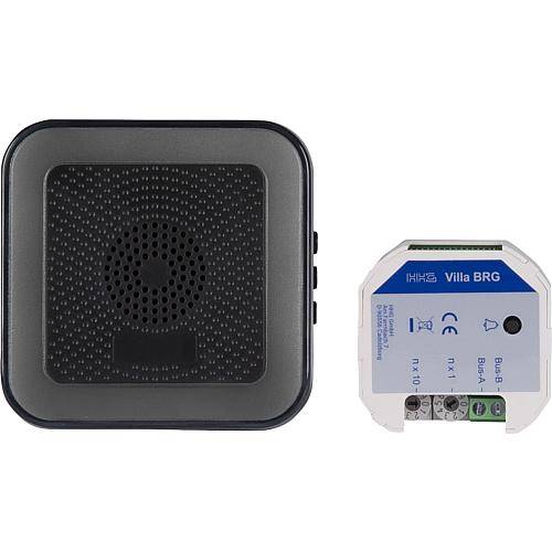 EGB Villa Funkgong schwarz mit Busrelais BR G S