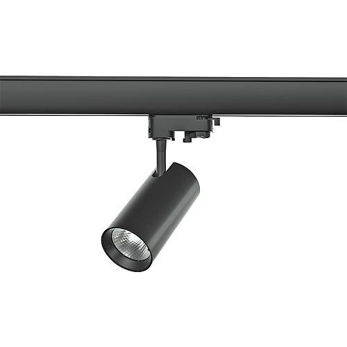 3-Phasen-LED-Strahler 40°, 7W 3000K, schwarz 707094