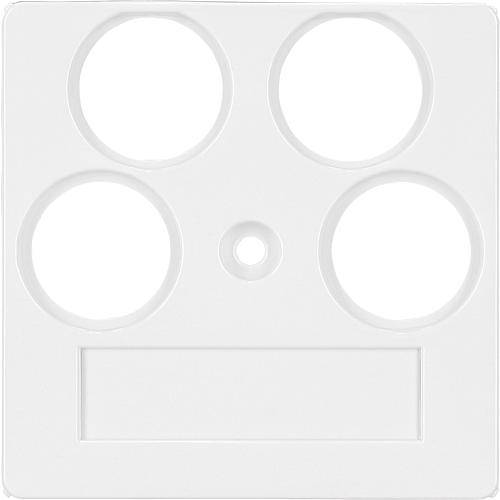 EGB Zentralsch. Antennendose 4-Loch ws