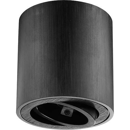 Anbaustrahler rund schwarz, DF-4051 0180405102