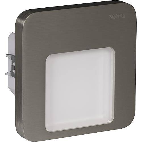 LED Einbauleuchte MOZA stahl 3100K 01-221-22