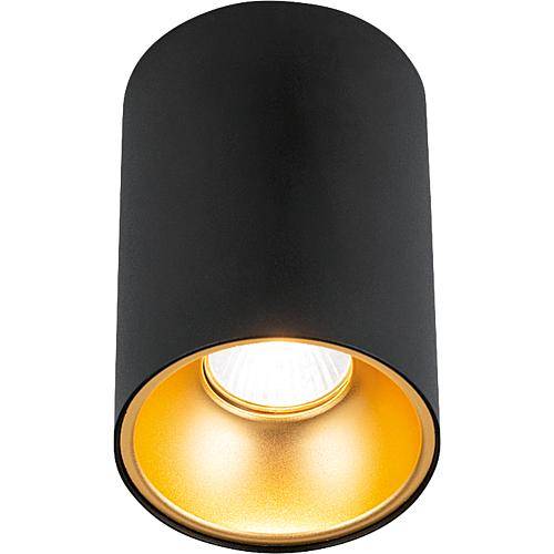 HV-Anbauleuchte schwarz DL 7-681