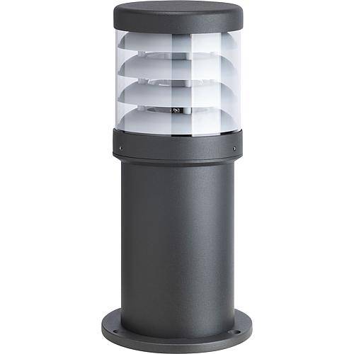 LCD Licht Creativ Design Pollerleuchte LB25 E27 max 23W IP65 graphit H 350mm