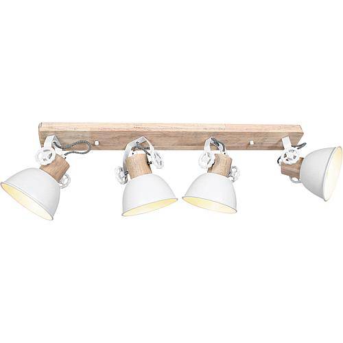 Strahler 'Gearwood' weiß 4flg. 2729W