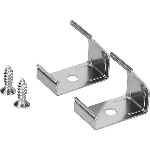 LUXI LINK Befestigunsclip 45° m. Schrauben 4012201