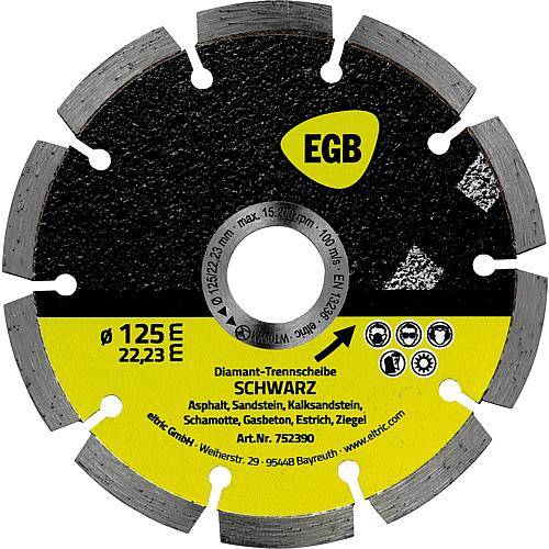 Eltric Diamant-Trennscheibe 125mm 'Schwarz'