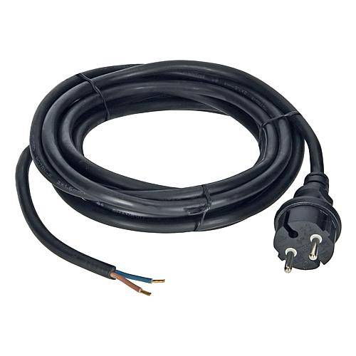 EGB Anschlussleitung H07RN-F 2x1,5mm² schwarz 5m