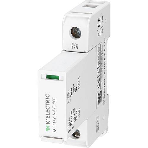 GT T1+2, N-PE Funkenstrecke 100kA, 0+1, 500222