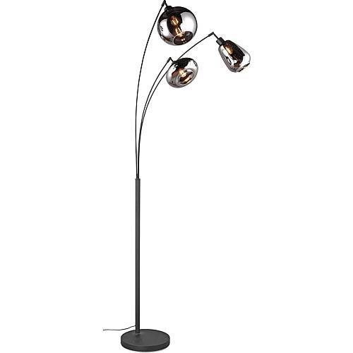 Stehleuchte 'Lumina' schwarz 3-flammig 417000332