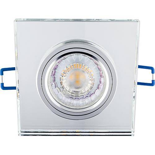 Einbauleuchte mit Lichtrand quadr., DF-9301-3 0170093013