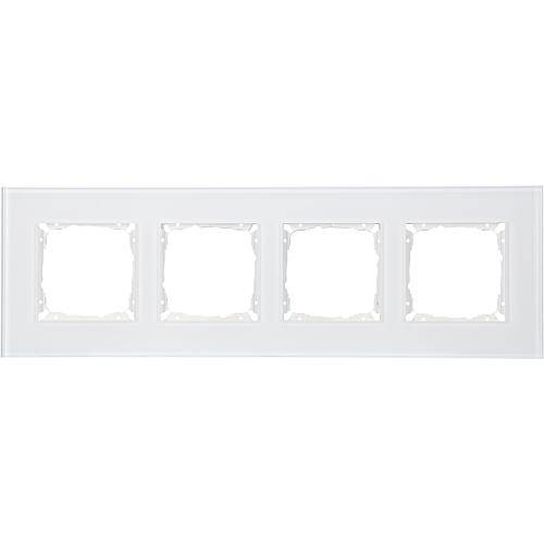 V55 Glasrahmen 4-fach reinweiß K552514/99
