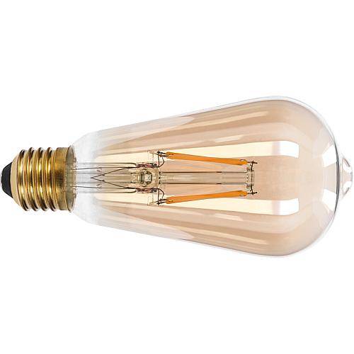 Sigor LED-Filament Rustica E27 4,5W 420lm gold 6136701 / 6118401