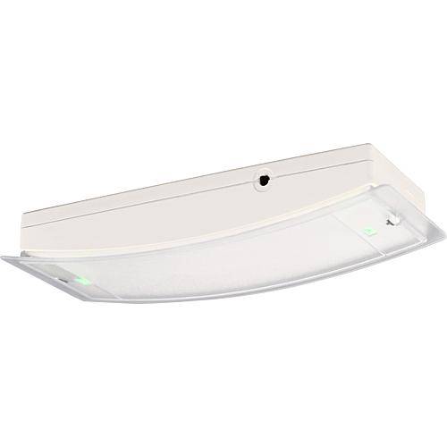 LED Not-/ Rettungszeichen-Leuchte IP42 GR-9/leds 3,6V/1,0Ah Ni-Cd / 3W, inkl. 4 Piktogrammen