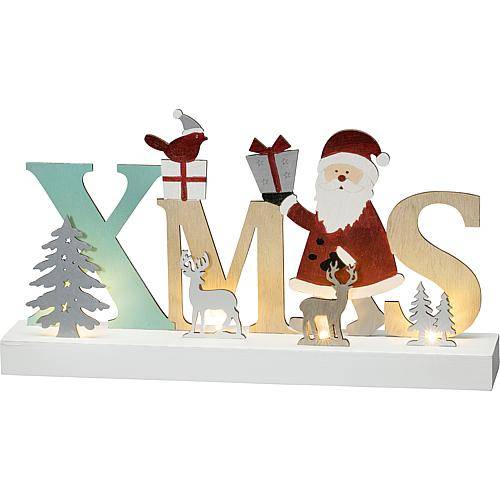 LED Holzsilhouette 'XMAS' 3274-500