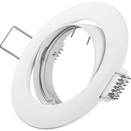 Einbaustrahler A68mm weiß schwenkbar DL68WH