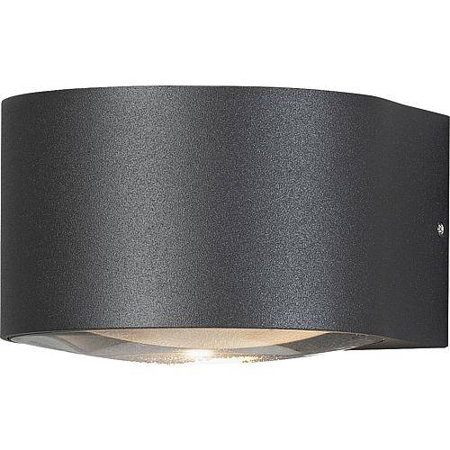 LED-Wandleuchte 'Gela' schwarz IP54 3000K 1x6W 7881-370