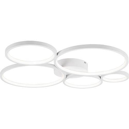 LED Deckenleuchte Rondo in Weiß-matt 49W 5800lm