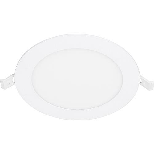 EGB LED Einbau-Panel CCT 10W, rund Ø175mm, weiß (Lieferung ohne Netzgerät - optional wählbar)