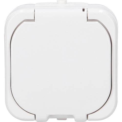 AQUA-TOP FR Steckdose weiß 10218