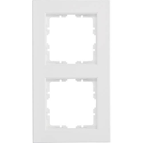 V55 Futon 2-fach Rahmen reinweiß