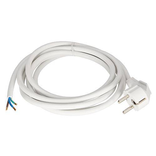 EGB Anschlussltg. H05VV-F 3G1,5mm² weiß 3m