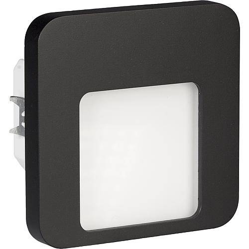 LED Einbauleuchte MOZA schwarz 3100K 01-221-62