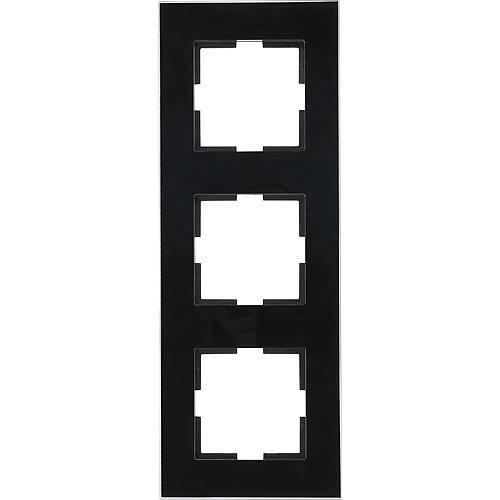 Panasonic Acrylglasrahmen 3-fach schwarz 92190023-DE