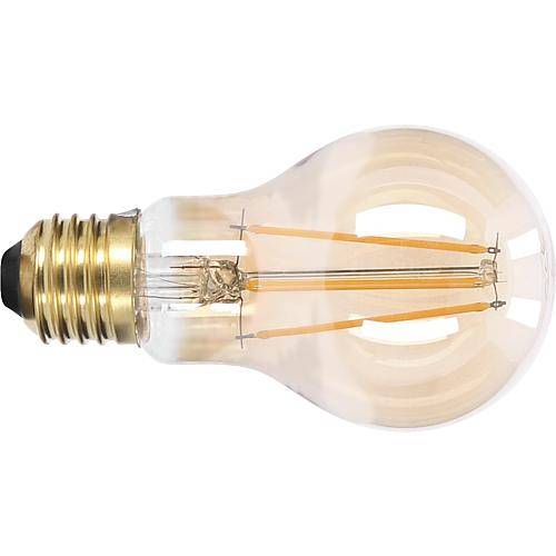 Sigor LED-Filament Lampe E27 7W gold 6132401 6118101