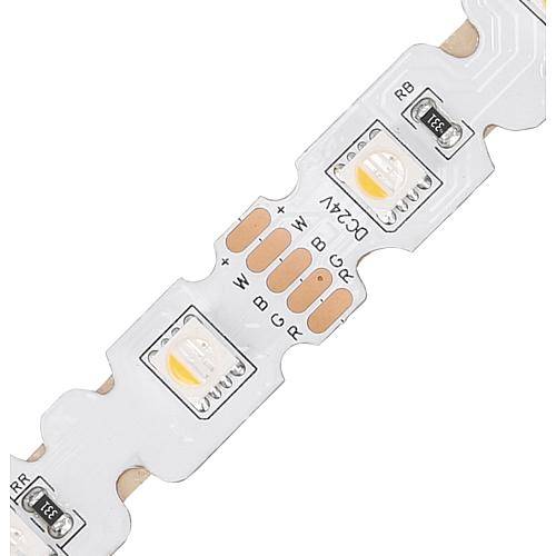 RGB+W-Flex-Stripe-Rolle IP20 24V-DC 72W/5m 3000K 5938001