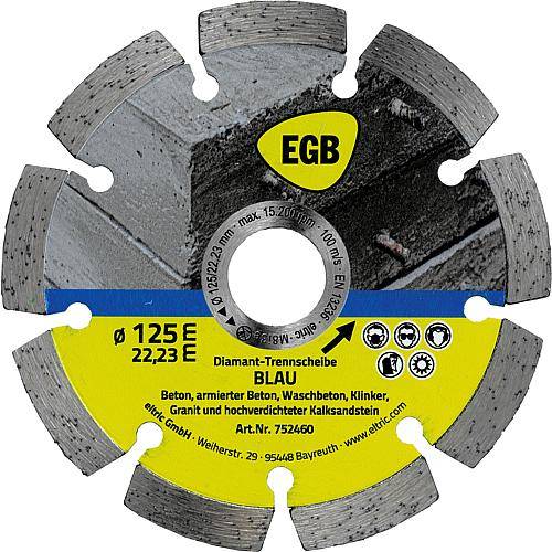 Eltric Diamant-Trennscheibe 125mm 'Blau'