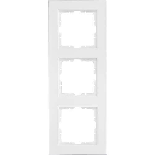 V55 Futon 3-fach Rahmen reinweiß