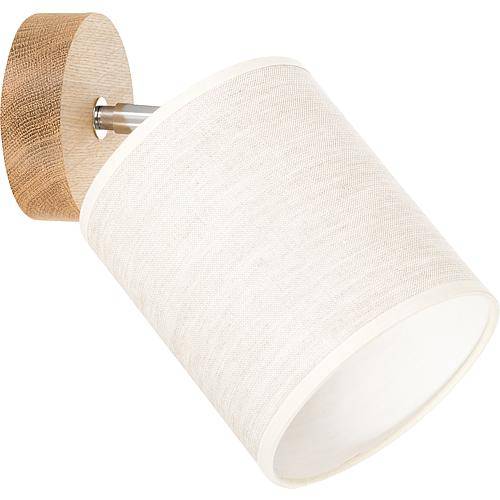 Textil-Strahler Boho Eiche ge”lt/beige