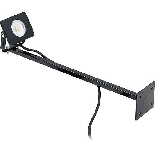 LED-Werbeleuchte schwarz IP54 3000K 10W 60216