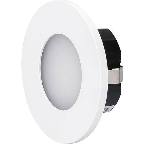LED-Wandeinbaul. CCT, 2,5W 3000K, weiß DF-9211-CCT, 230V, rund, 8809211303