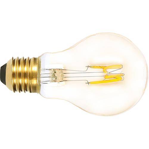 LED's light LED Glühbirne E27 dimmbar 2.5W extra-warmweiß Gold A60