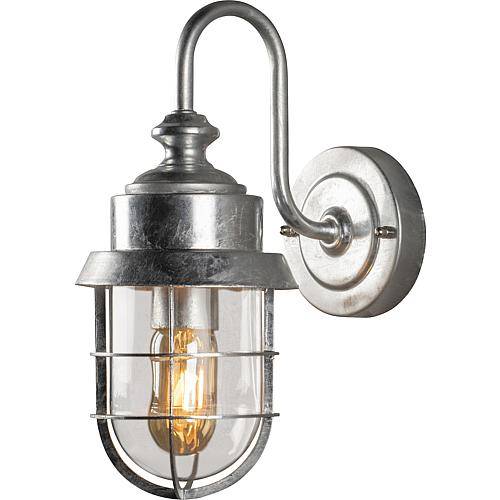 Wandleuchte Cerignola Stahl galv. IP44 7351-320