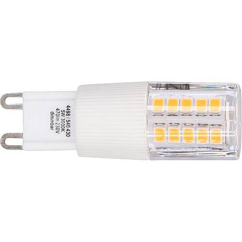 GreenLED Lampe G9-DIM 5W 470lm 3000K