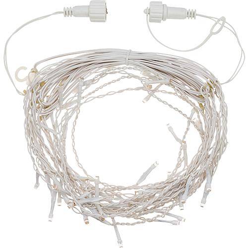 SMART Connect Eisregen-Lichterkette 60 bernst. LED