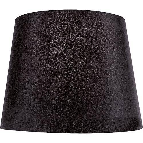 Textilschirm schwarz H180mm 4-1205