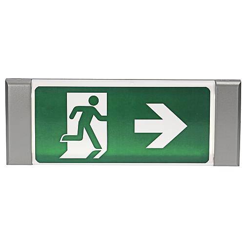 EGB LED Not-/ u. Rettungszeichen-Leuchte 125/125lm 3,6V/1Ah Ni-Cd / 3,8W, inkl. 4 Piktogrammen