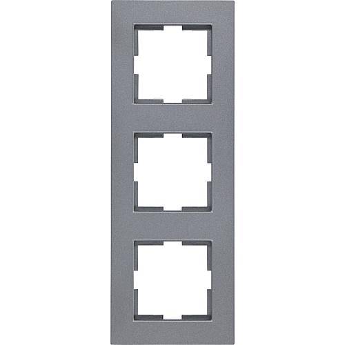 Karre Abdeckrahmen 3-fach anthrazit/fume 92180643 / 92511943