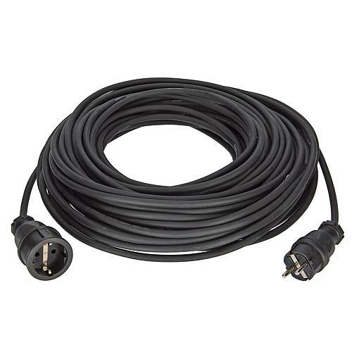Gummi-Verlängerung H07RN-F3G1,5 schwarz 40m